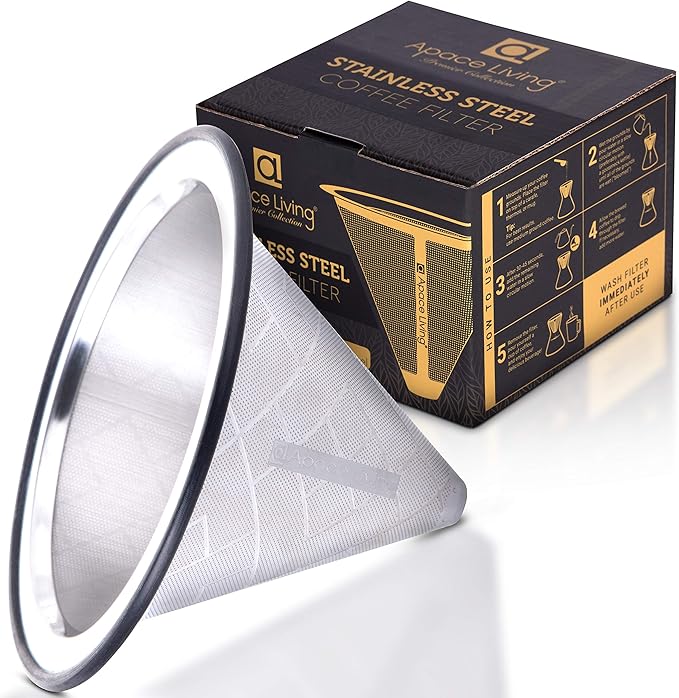 Compatible with Chemex, Hario V60 Pour Over Coffee Filter, Coffee Dripper
