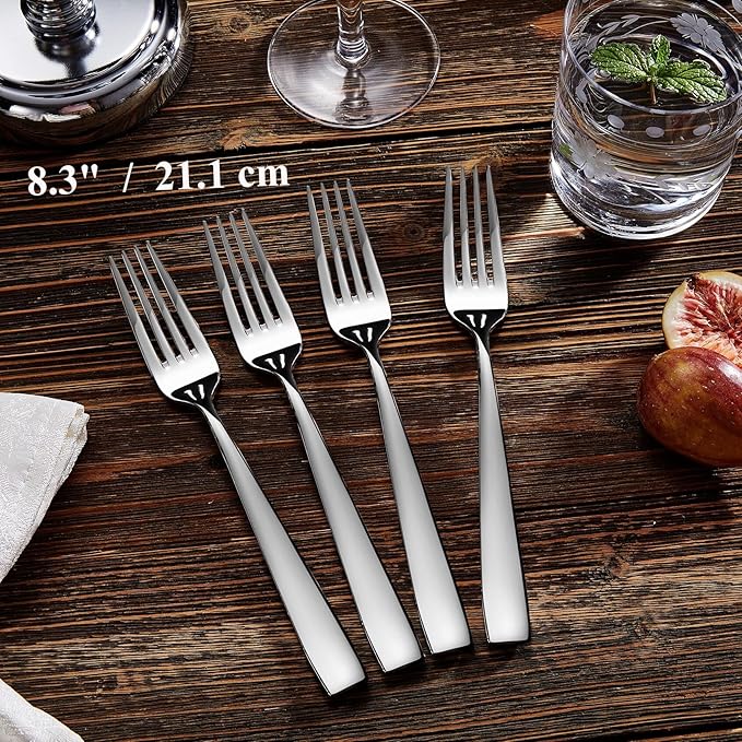 KEAWELL Premium Louis 4-Pc 18/10 Stainless Steel Dinner Forks (8.3 inches)