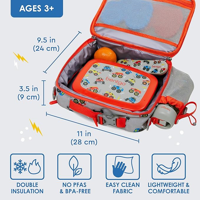 Bentgo Kids Prints Double-Insulated Reusable Lunch Bag