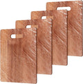 Vesici 18 Pack Laser Engraving Walnut Cutting Board Blanks, 12 x 9 Inch Walnut Cutting Boards with Handles, Bulk Craft Boards for Wood Burning, Custom Engraving Gifts