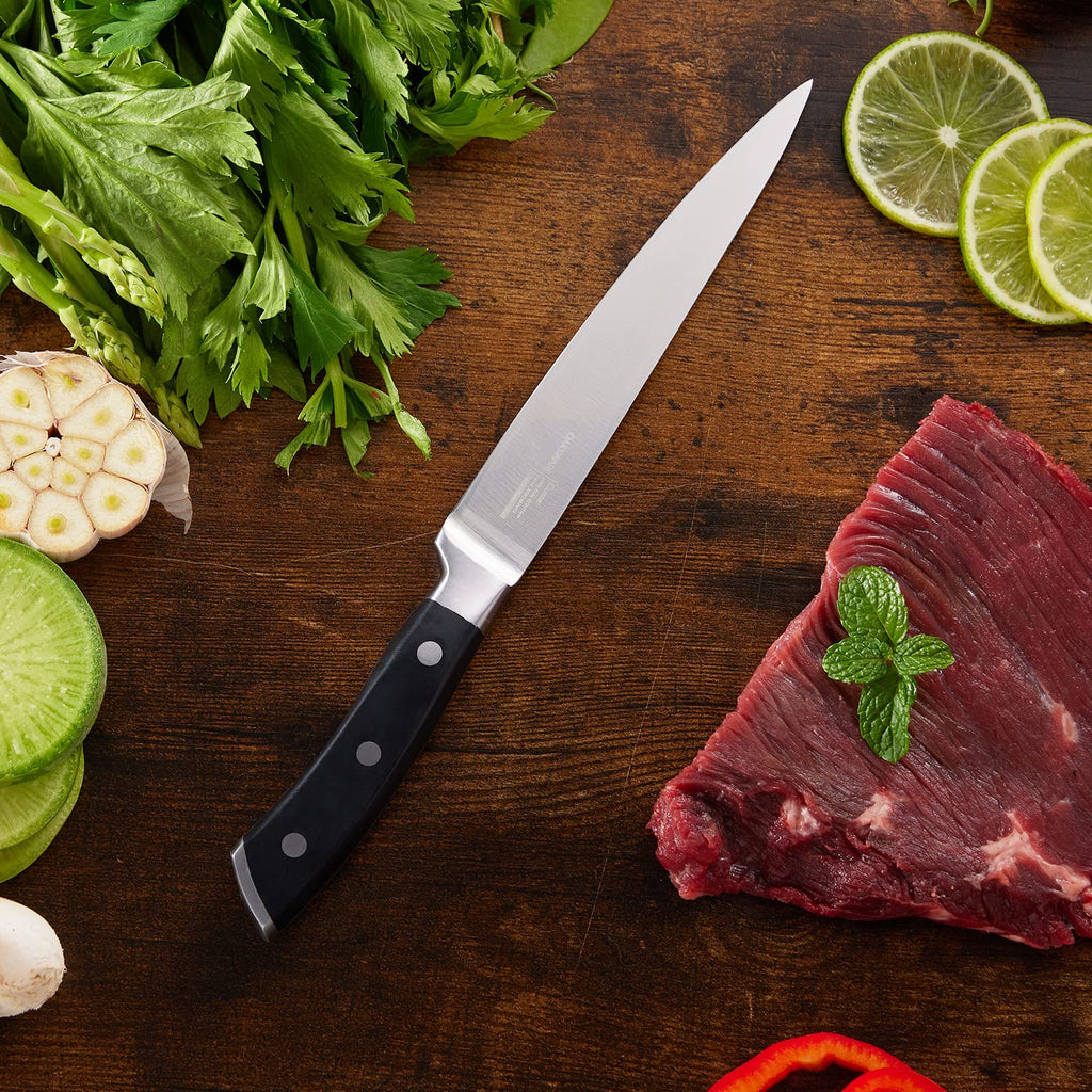 OAKSWARE 5.5 Inch Kitchen Utility Knife, German High Carbon Stainless Steel