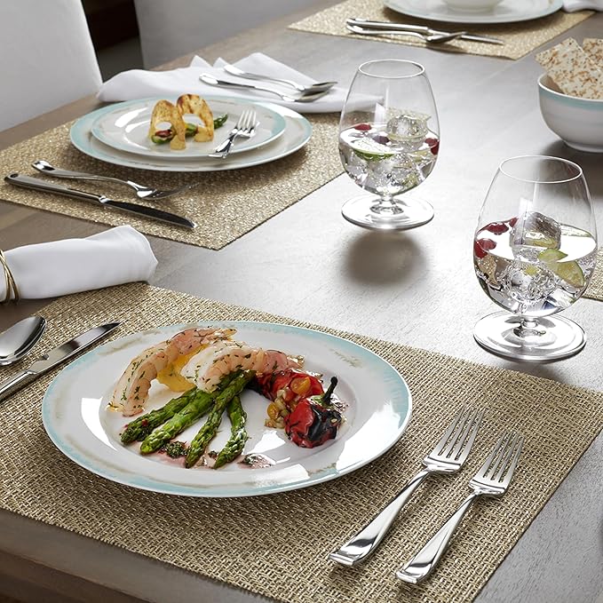 Oneida Moda 65-Piece 18/10 Silverware Set for 12, Flatware