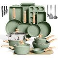 DishDelight Pots and Pans Set Non Stick, Induction Kitchen Cookware Sets