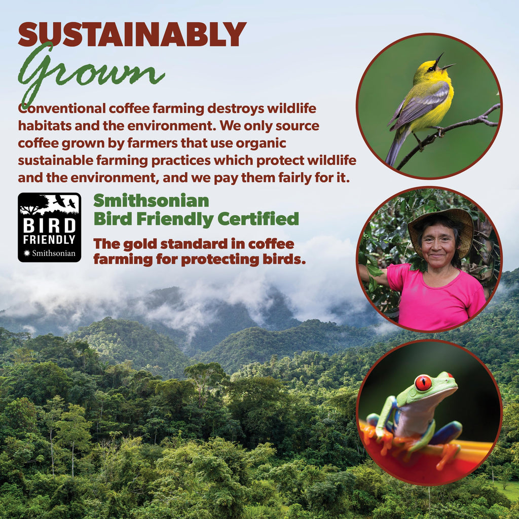 Java Planet Low Acid Organic Coffee, Peruvian, Medium Dark Roast, 16 oz
