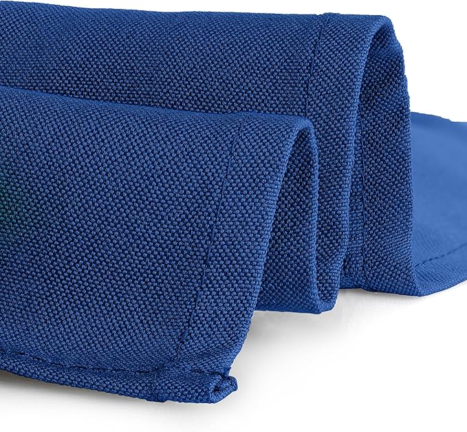 Gee Di Moda Rectangle Tablecloth - 60 x 126 Inch Royal Blue Table Cloth for 8 Foot Rectangle Tables - Heavy Duty Washable Fabric - for Holiday Party, Dinner, Weddings, Baby Shower & Events