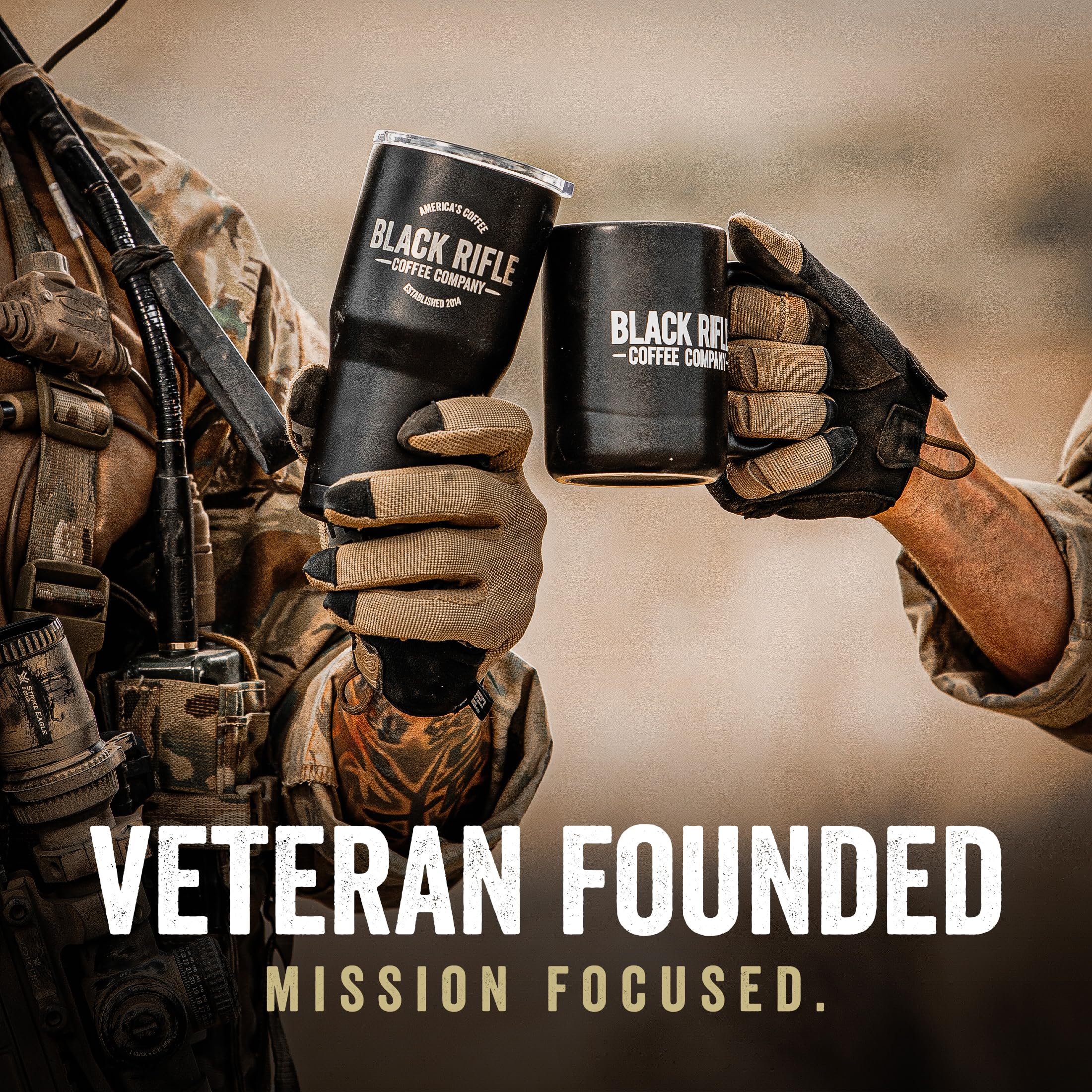 Black Rifle Coffee Company Pumpkin Spice, 22 Count, Medium Roast K Cups - Single Serve K Cups Coffee Pods - Kcup Pods Compatible with all Keurig machines - Made from Arabica Beans