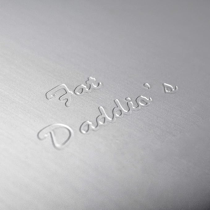 Fat Daddio's Anodized Aluminum Round Cake Pans, 2 Piece Set, 4 x 2 Inch