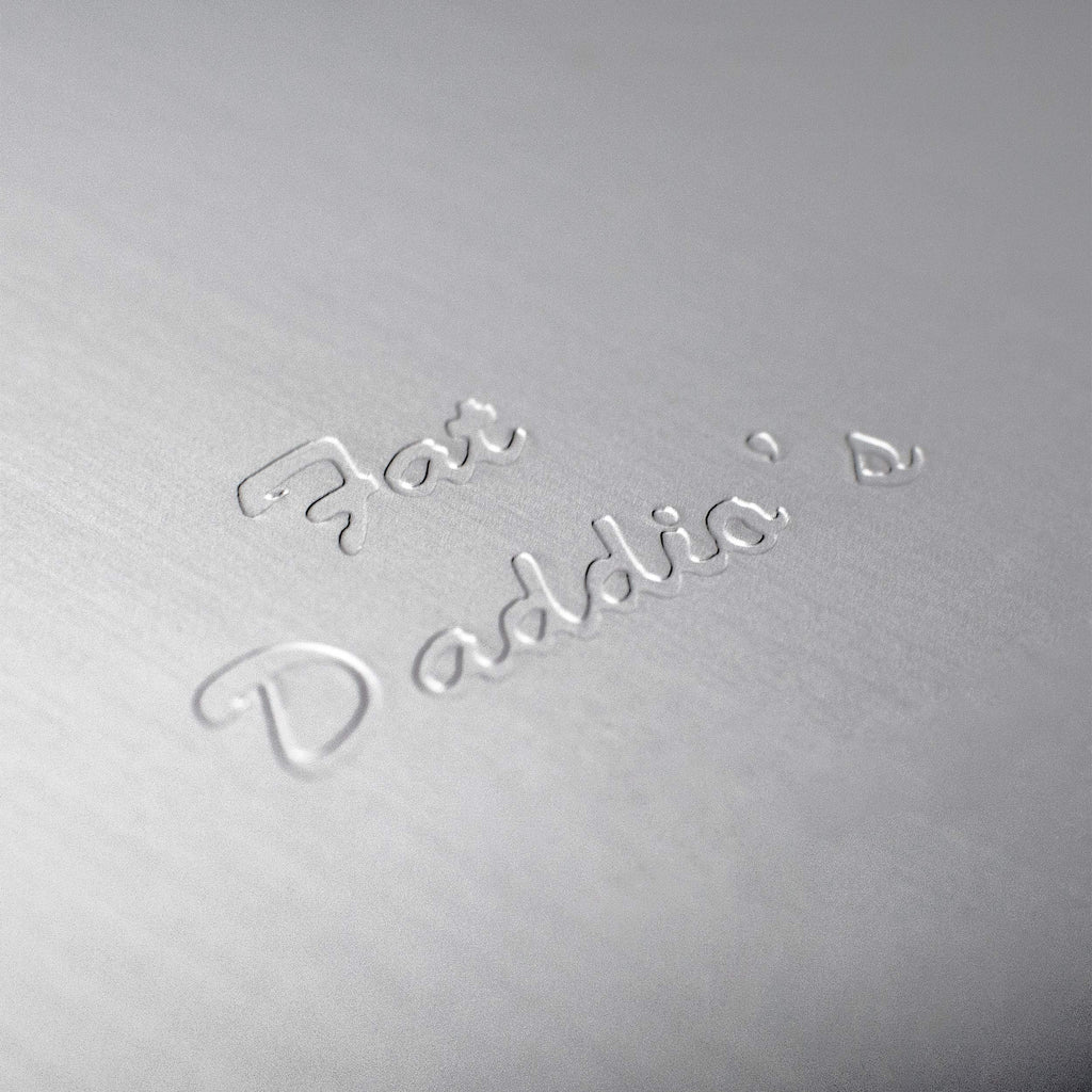 Fat Daddio's Anodized Aluminum 3-Tiered Round Cake Pan Set 3 Inch Depth, 4", 6", 8"